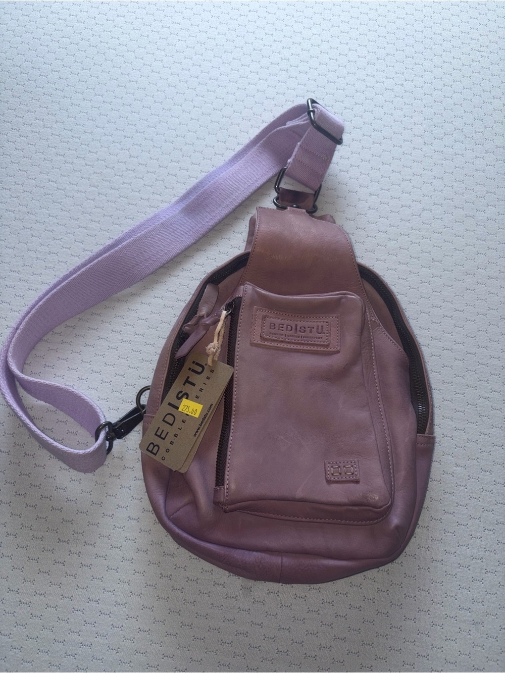 BED|STU Leather Sling Backpack